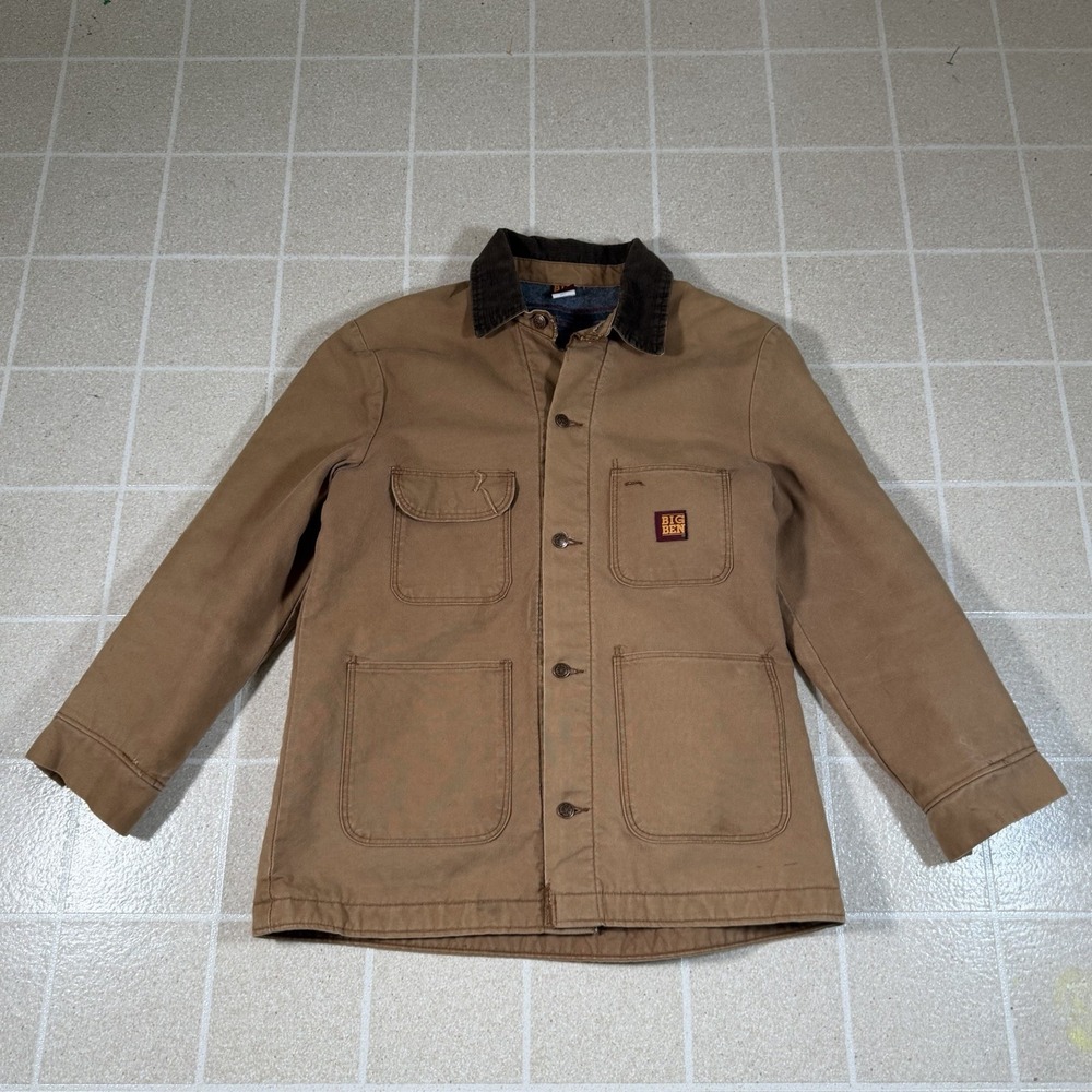 Vintage Big Ben Wrangler Jacket Coat Sz 40 Reg Blanket Lined Chore Work USA Made